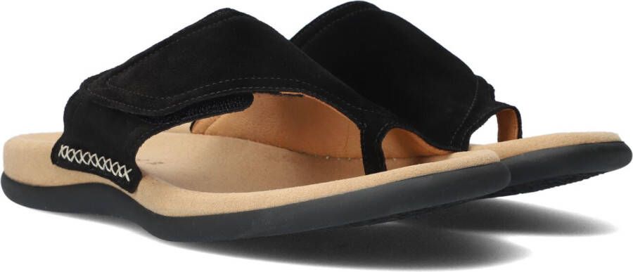 Gabor 708 Slippers Dames Zwart