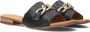 Gabor Metalen Ketting Dames Slippers Zwart Black Dames - Thumbnail 1