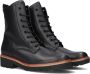 Gabor 736 01 Veterboots Laarzen Met Veters Dames Zwart - Thumbnail 1