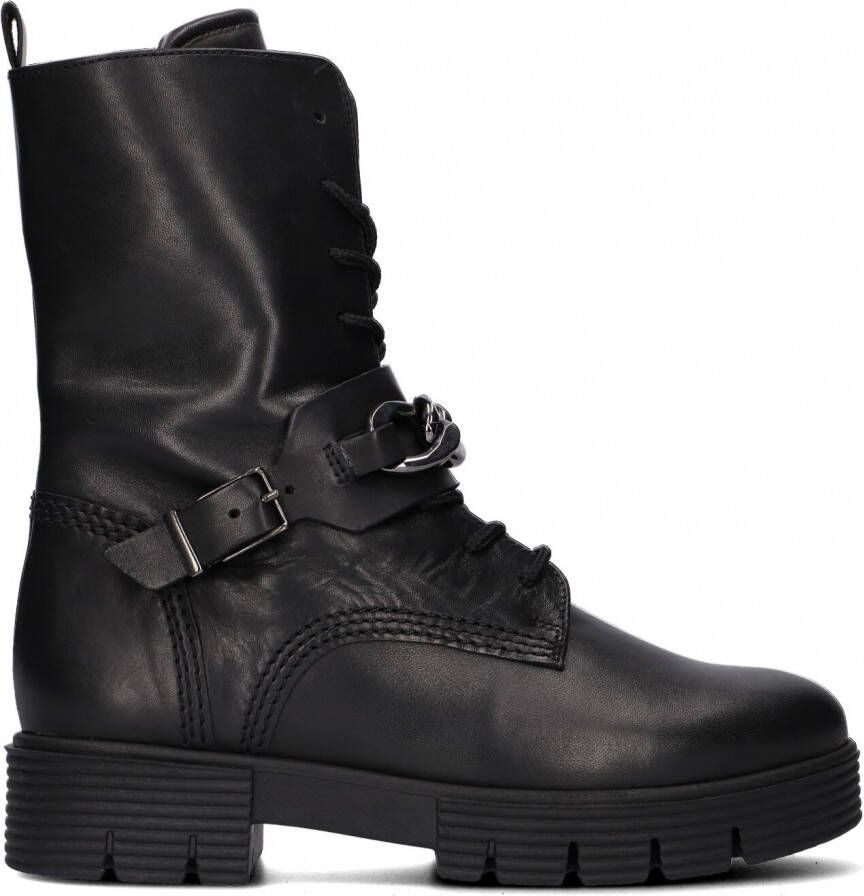Gabor 743.1 Veterboots Laarzen Met Veters Dames Zwart
