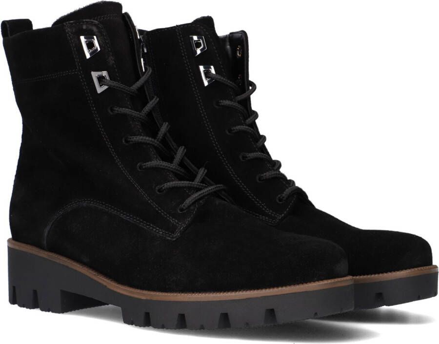 GABOR Veterboots Dames 776 Maat: 35 5 Materiaal: Suède Kleur: Zwart