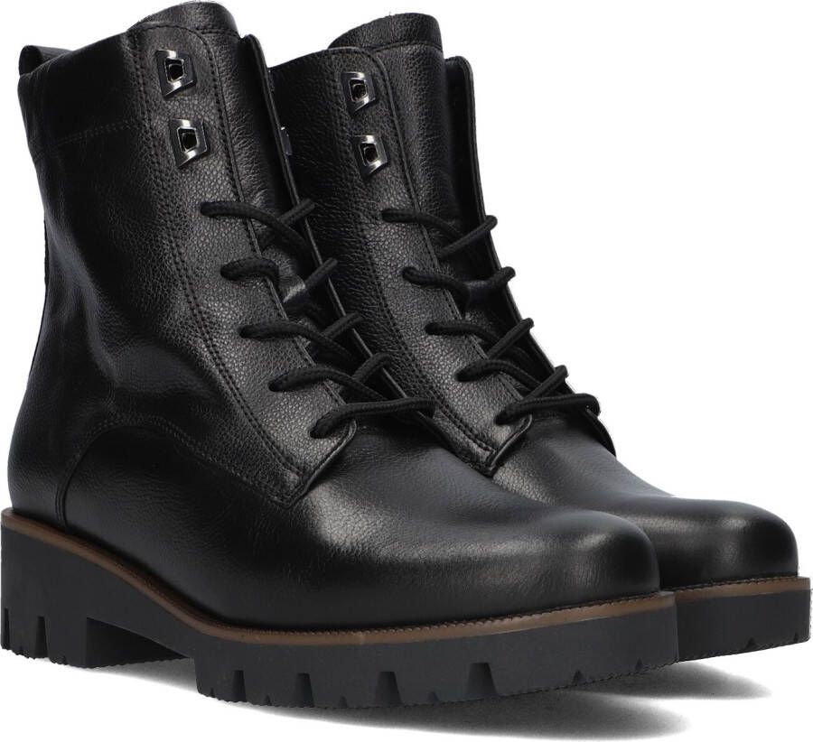 Gabor 776 Veterboots Laarzen Met Veters Dames Zwart