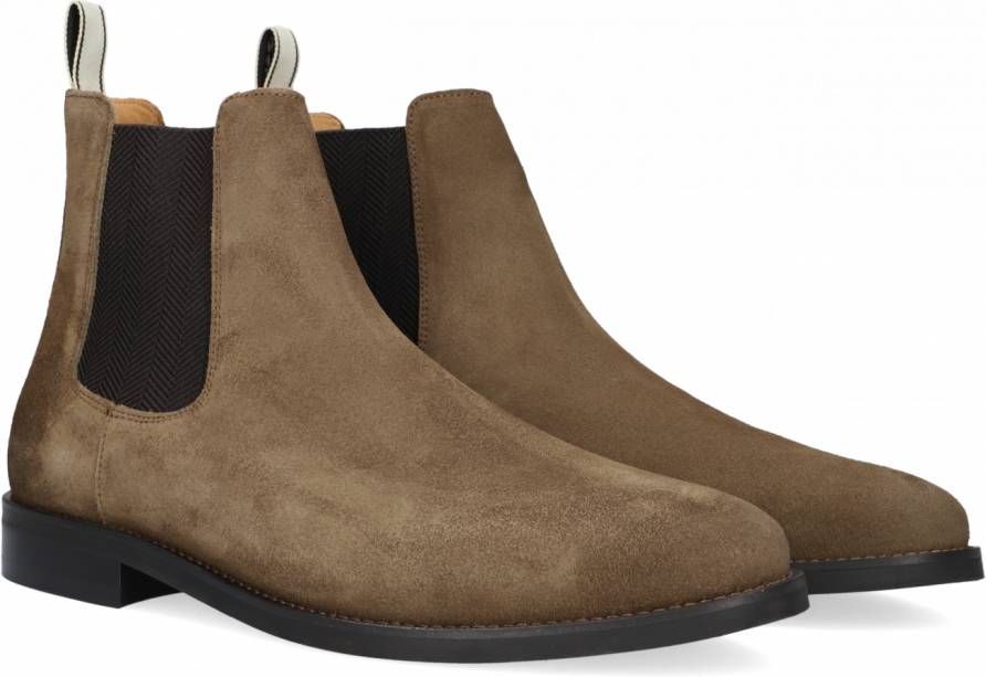 Gant Taupe Chelsea Boots Sharpville