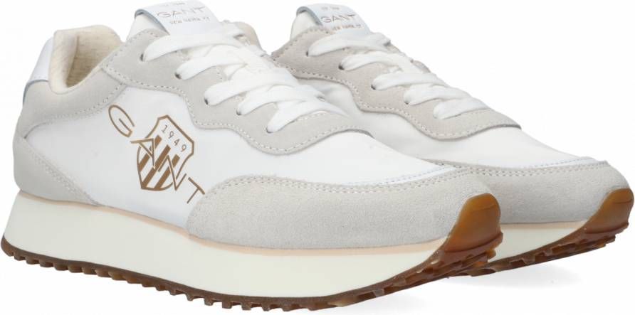 Gant Bevinda 2b Sneakers Dames Wit - Schoenen.nl