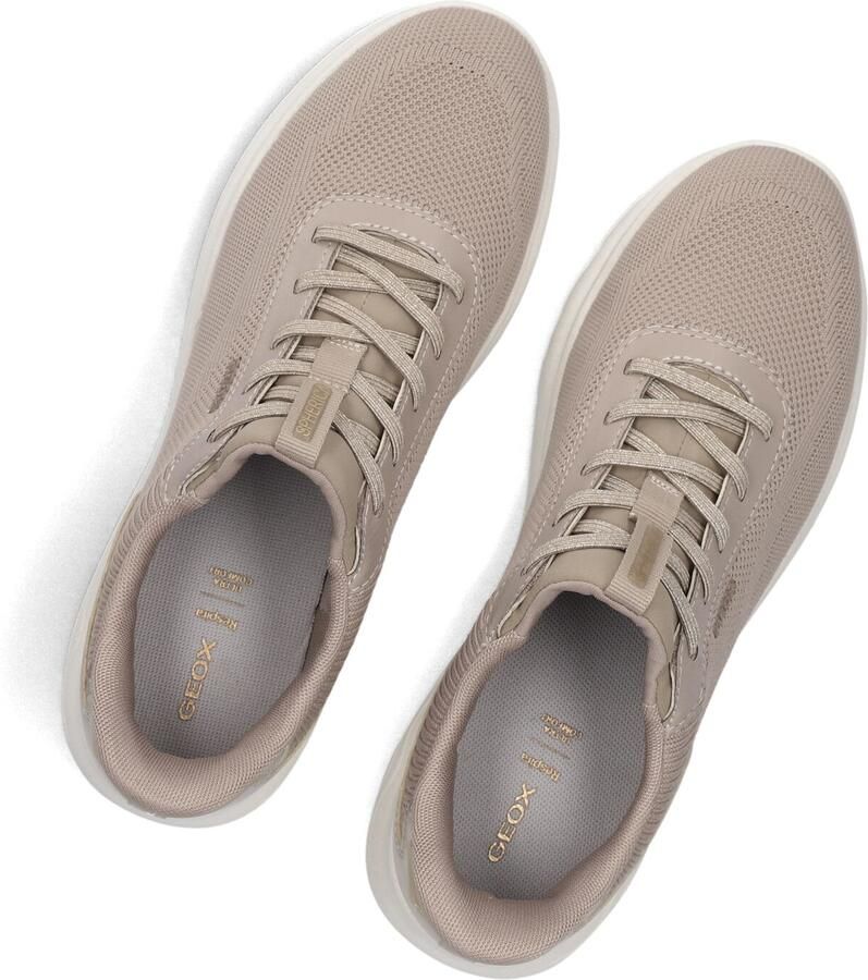 GEOX SPHERICA PLUS DAMES Sneakers LICHT TAUPE LICHT GOUD - Foto 3