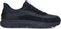 GEOX U Spherica Plus A herensneaker slip-on schoenen U56MPA 08522 CF44K blauw - Blauw