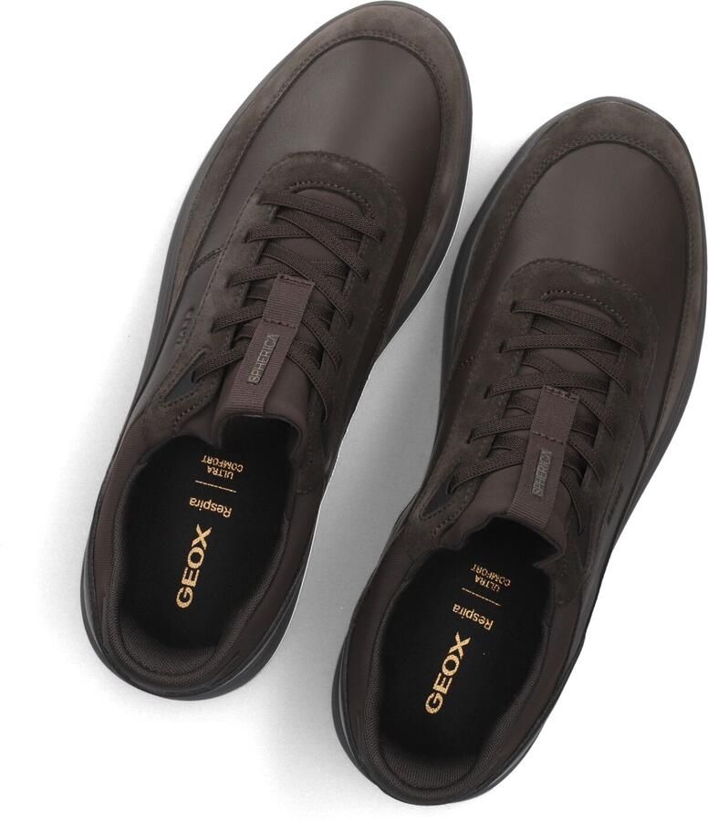 GEOX U Spherica Plus A herensneaker slip-on schoenen U56MPA 08522 bruin - Foto 5