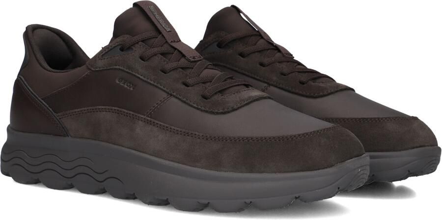 GEOX U Spherica Plus A herensneaker slip-on schoenen U56MPA 08522 bruin