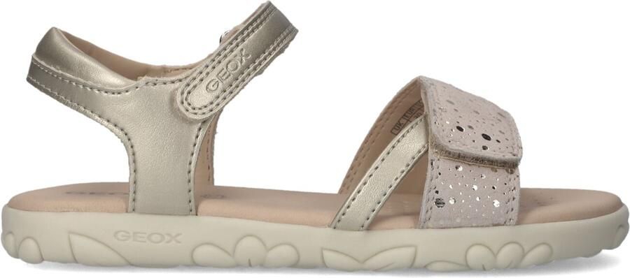 GEOX SANDAL HAITI MEISJES Sandalen LICHT GOUD - Foto 4