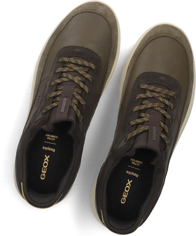 GEOX U Spherica Plus A herensneaker slip-on schoenen U56MPA 08522 groen - Foto 4