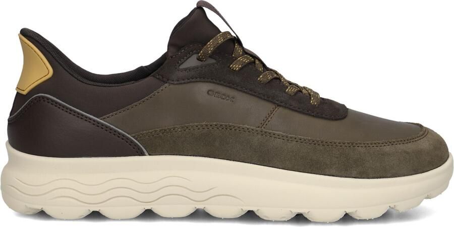 GEOX U Spherica Plus A herensneaker slip-on schoenen U56MPA 08522 groen