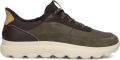 GEOX U Spherica Plus A herensneaker slip-on schoenen U56MPA 08522 groen - Groen