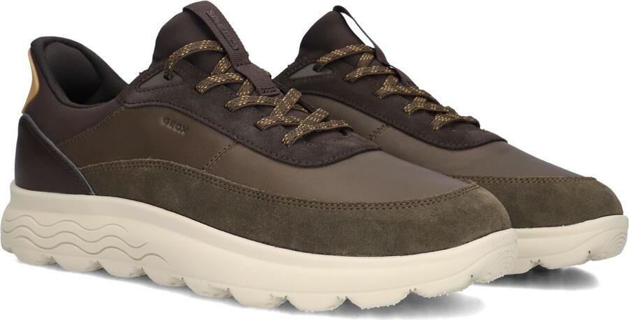 GEOX U Spherica Plus A herensneaker slip-on schoenen U56MPA 08522 groen