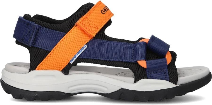 GEOX BOREALIS TIENERS Sandalen MARINEBLAUW ORANJE - Foto 3