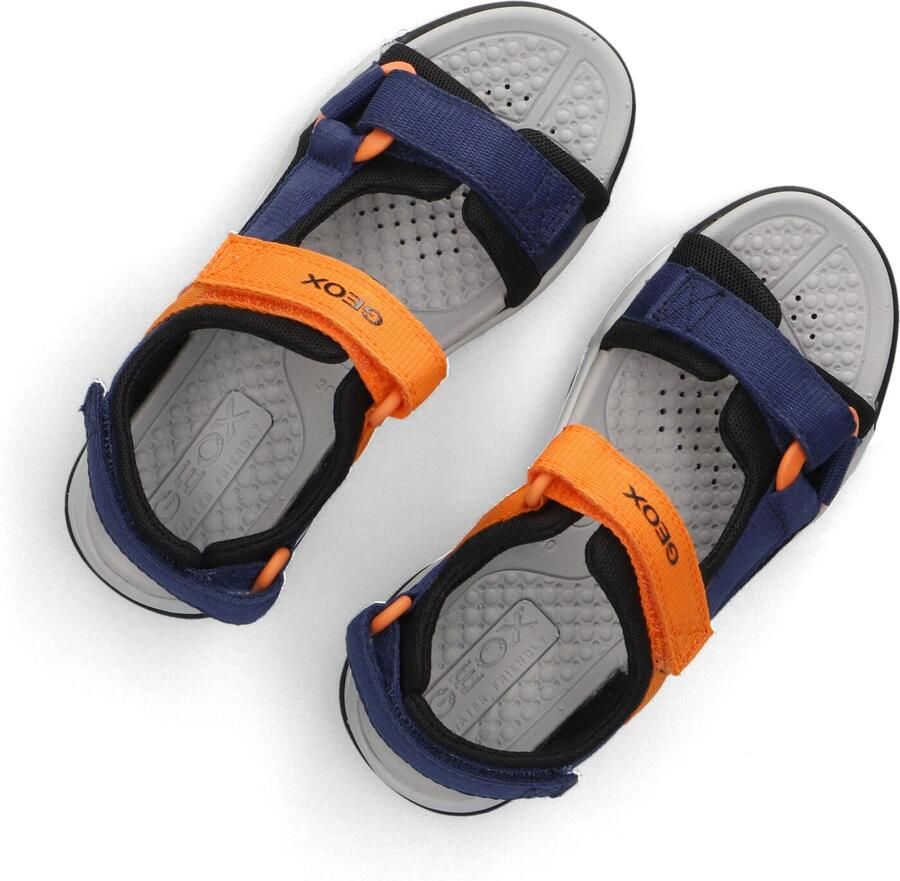 GEOX BOREALIS TIENERS Sandalen MARINEBLAUW ORANJE - Foto 2