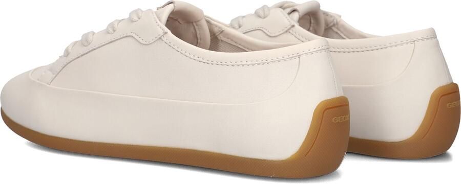 GEOX D Addisse Sneakers Dames Leren Sneaker Wit - Foto 3
