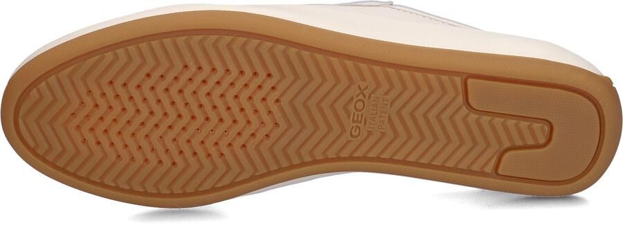 GEOX D Addisse Sneakers Dames Leren Sneaker Wit - Foto 5