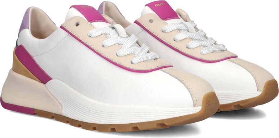 GEOX D Metropoli Sneakers Dames Leren Sneaker Wit