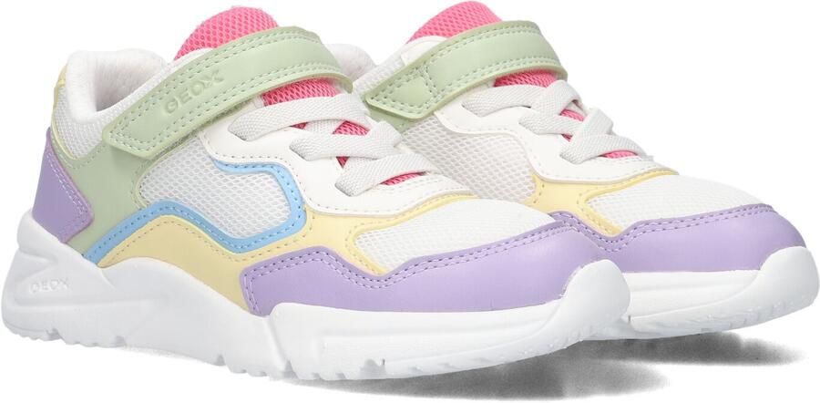 GEOX LOFTUS MEISJES Sneakers VEELKLEURIG WIT