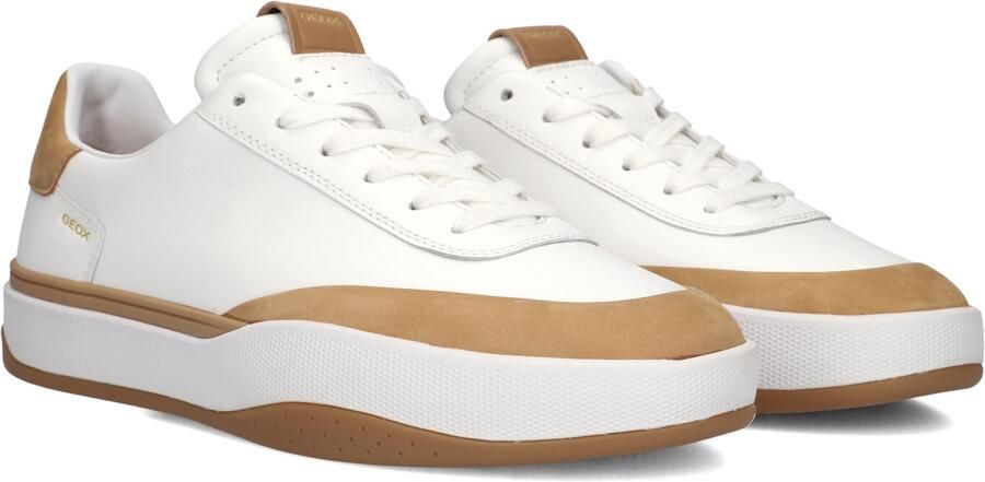GEOX U Dynamia Sneakers Heren Leren Sneaker Wit