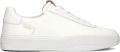 GEOX U Dynamia Sneakers Heren Leren Sneaker Wit - Wit