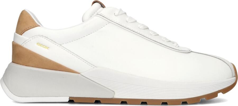 GEOX U Metropoli Sneakers Heren Leren Sneaker Wit