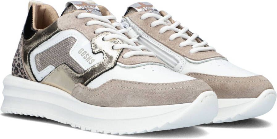 Giga Shoes G3907 Kinderen MeisjesLage schoenen Kleur Wit beige