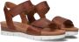 Giga Shoes G4150 Kinderen MeisjesSandalenKindersandalen Cognac - Thumbnail 1