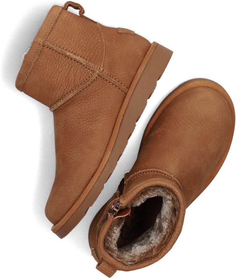 Giga G4236 Enkelboots Enkellaarsjes Meisjes Kids Cognac