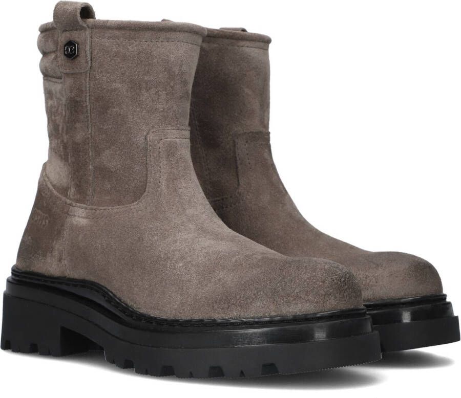 Bruin Tinten G4045 Enkellaarsjes Enkelboots met rits Meisjes Taupe