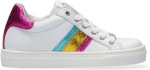 Giga G3719 Lage sneakers Leren Sneaker Meisjes Wit