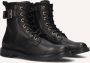 Giga Veterboots zwart Leer Kinderschoenen - Thumbnail 1