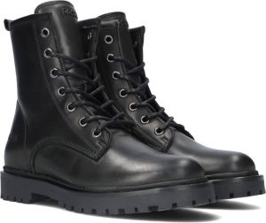 Giga G4030 Veterboots Laarzen Met Veters Meisjes Zwart