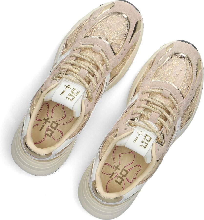 GIO+ Sneakers Dames Dalia Maat: 41 Materiaal: Leer Kleur: Beige - Foto 2