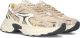 GIO+ Sneakers Dames Dalia Leer Beige - Beige