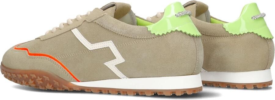 GIO+ Lage Sneakers Dames Cielo Leer Beige - Foto 5