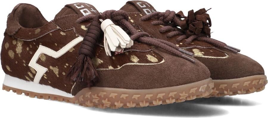 GIO+ Lage Sneakers Dames Cielo Bruin