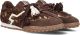 GIO+ Lage Sneakers Dames Cielo Bruin - Bruin