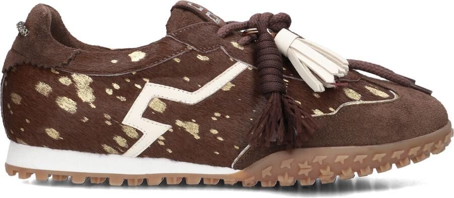 GIO+ Lage Sneakers Dames Cielo Bruin - Foto 3