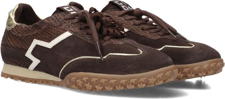 GIO+ Lage Sneakers Dames Cielo Bruin