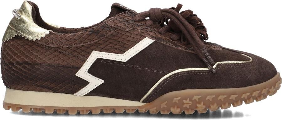 GIO+ Lage Sneakers Dames Cielo Bruin - Foto 3
