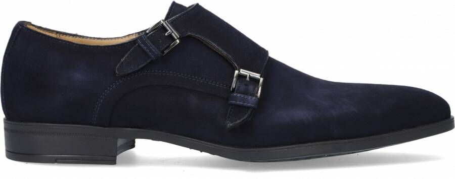 Giorgio Amalfi Schoen Monk Strap Navy Schoen cm Suede Heren Gespschoenen Double monk strap - Foto 2