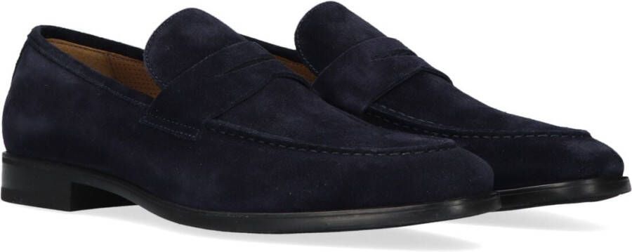 Giorgio Foslight Schoen Donkerblauw Schoen cm Suede Leer Heren