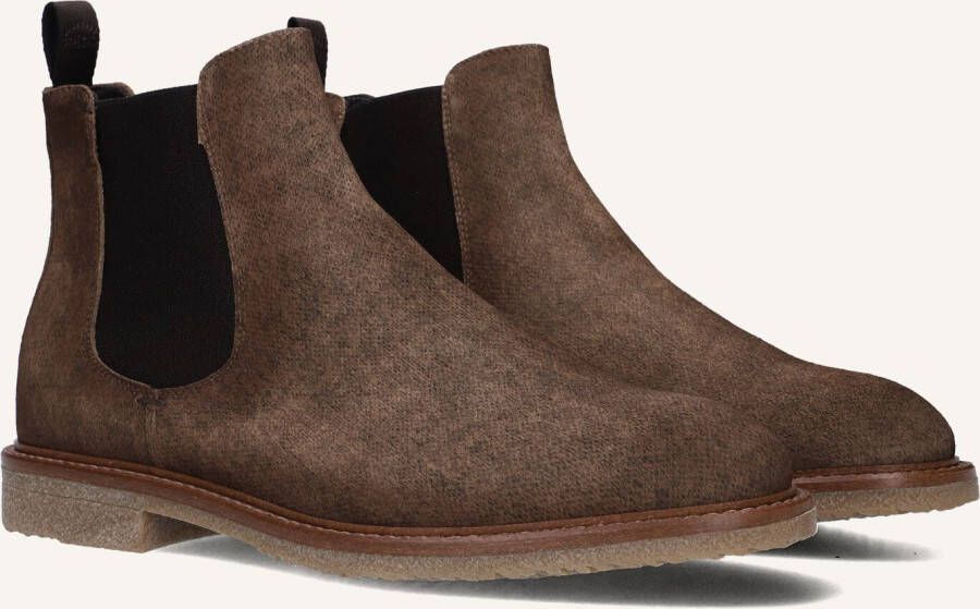 GIORGIO Chelsea Boots Heren 36403 Maat: 40 Materiaal: Suède Kleur: Bruin