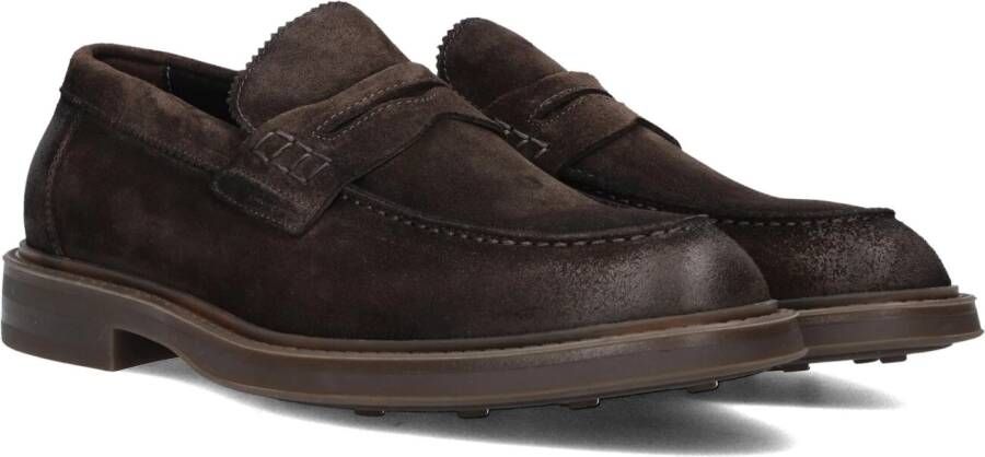 GIORGIO Loafers Heren 16110 Maat: 39 Materiaal: Suède Kleur: Bruin
