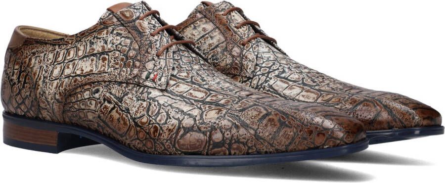 GIORGIO Nette Schoenen Heren 964180 Maat: 41 Materiaal: Leer Kleur: Bruin