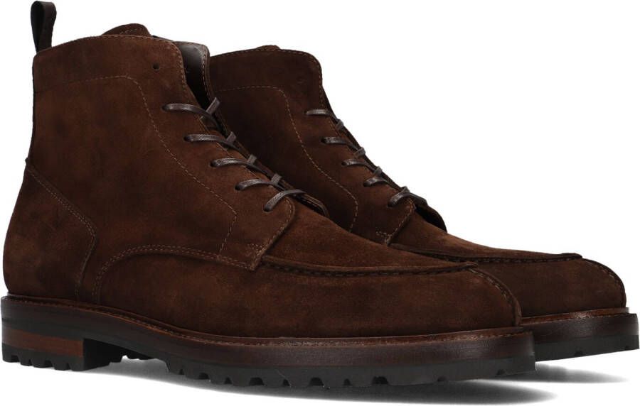 Giorgio Heren Veterschoenen Stijlvol Cognac Brown Heren