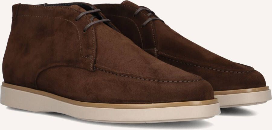 GIORGIO Veterschoenen Heren 56414 Maat: 43 5 Materiaal: Suède Kleur: Bruin