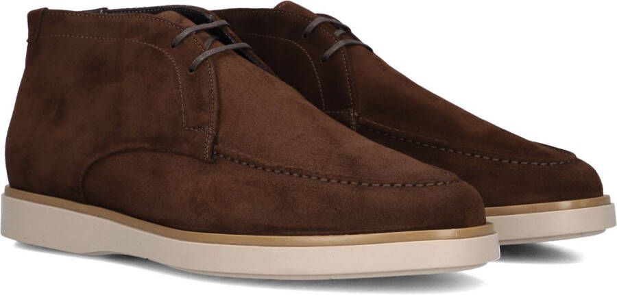 GIORGIO Veterschoenen Heren 56414 Maat: 41 5 Materiaal: Suède Kleur: Bruin