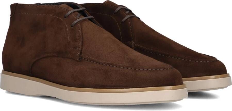 Giorgio HE56414 Vrije tijd half-hoogHeren veterschoenHeren sneakers Bruin